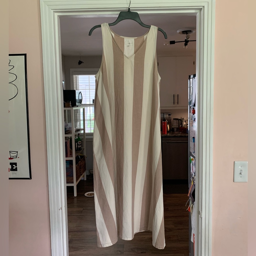 Sleeveless Maxi Dress Cotton/linen blend Lou & Grey